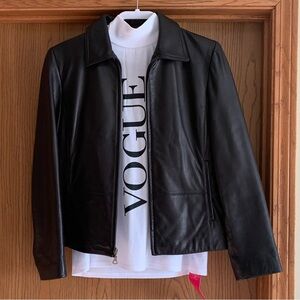 Nine West Leather Jacket